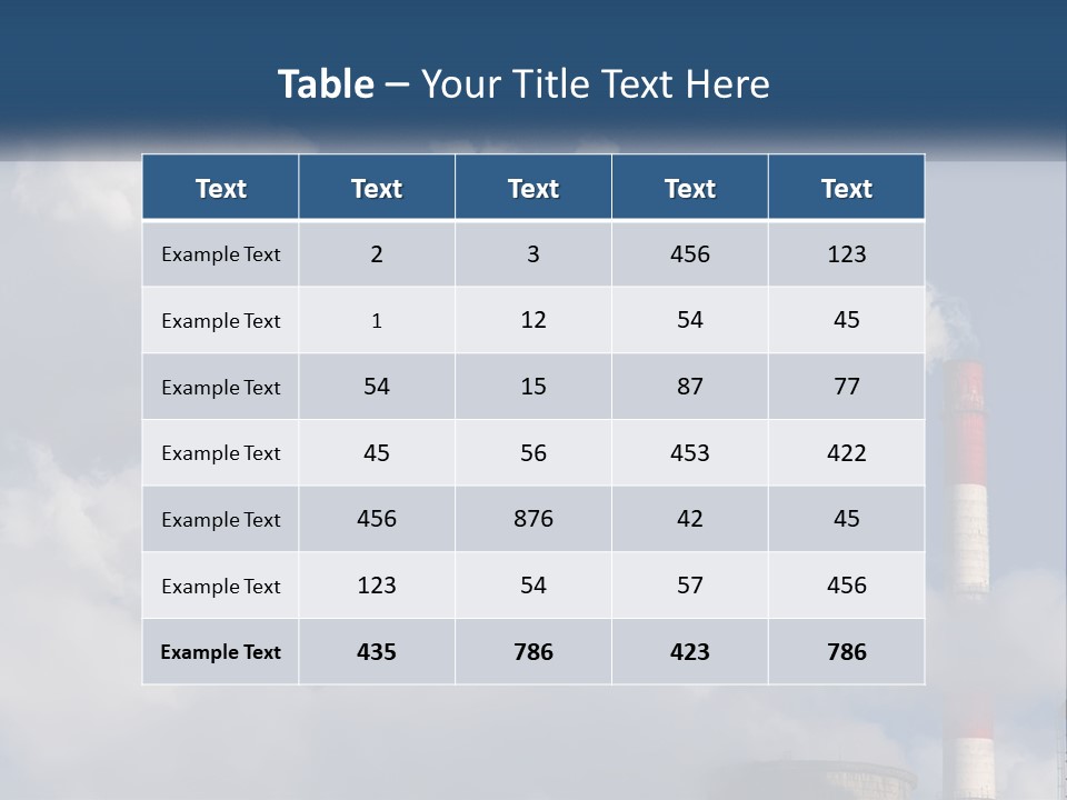 Power System Home PowerPoint Template