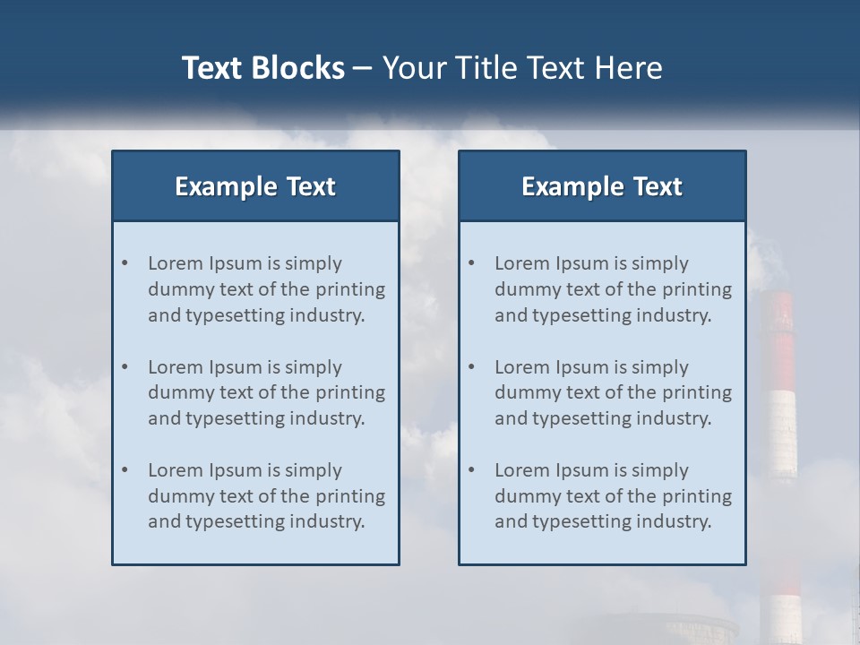 Power System Home PowerPoint Template