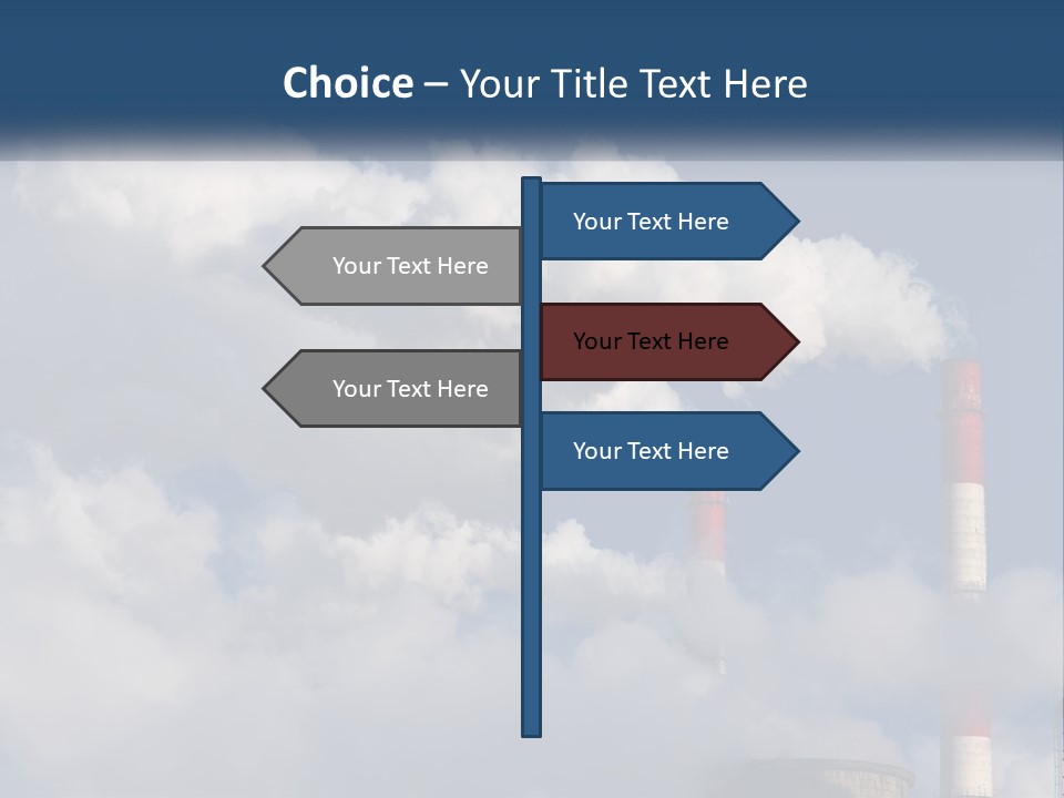 Power System Home PowerPoint Template