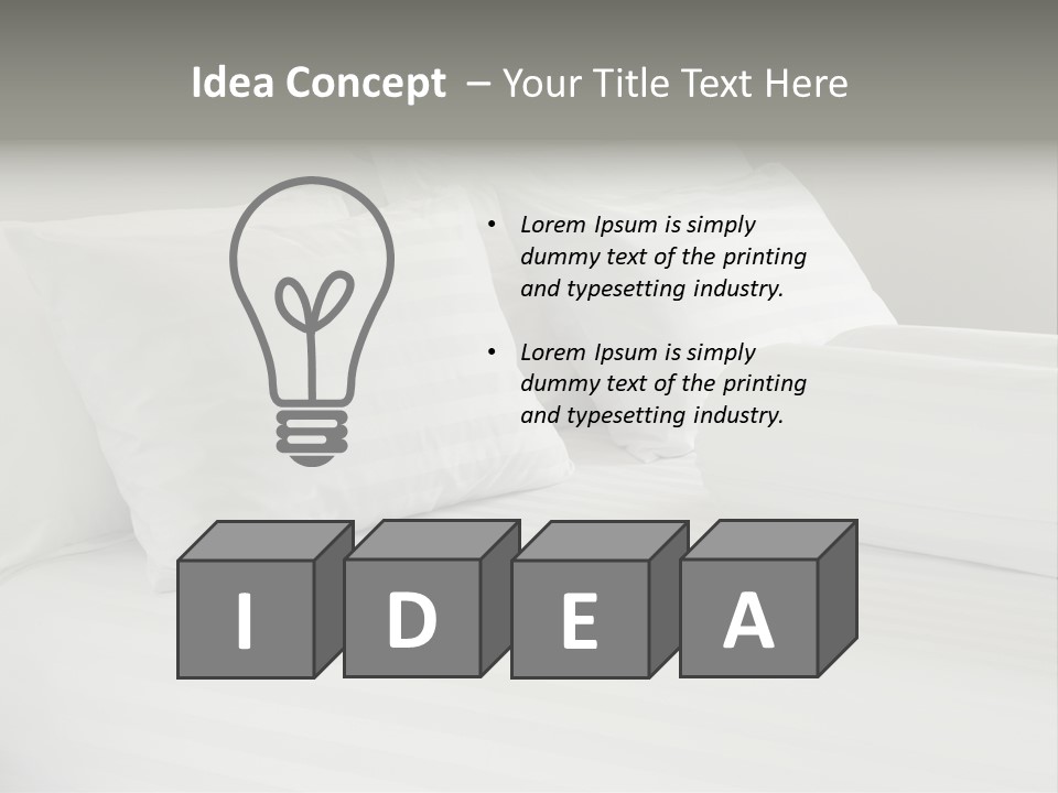Energy Switch Remote PowerPoint Template