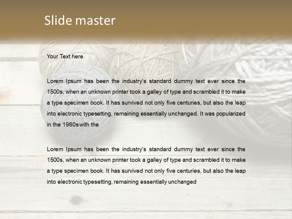 Home Switch Unit PowerPoint Template