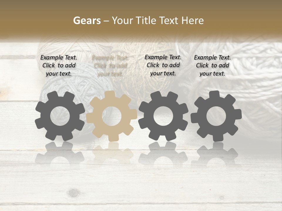 Home Switch Unit PowerPoint Template