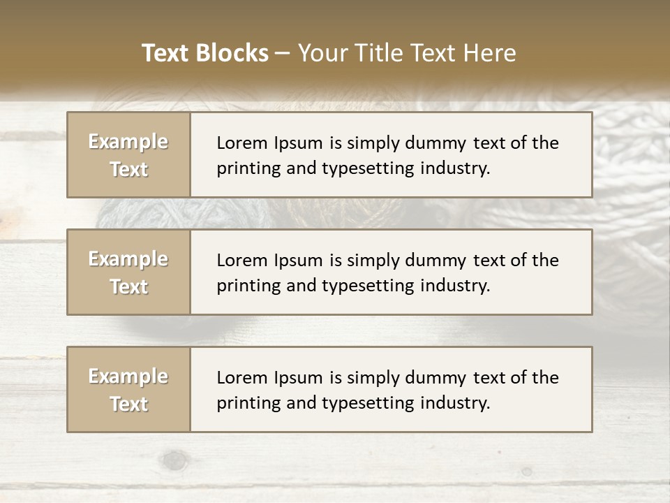 Home Switch Unit PowerPoint Template