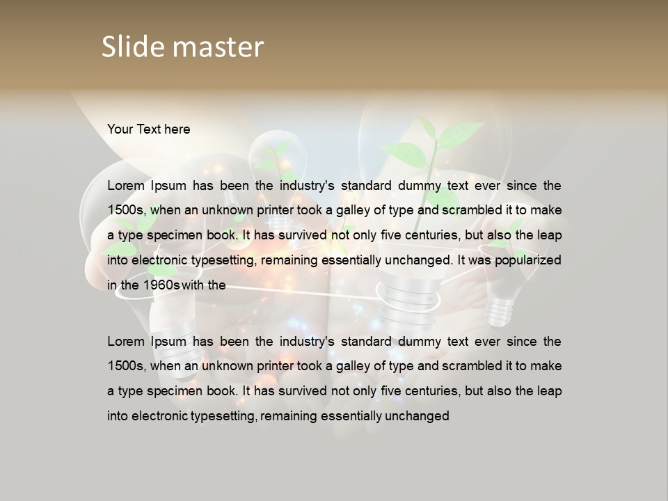 Remote Conditioner Ventilation PowerPoint Template