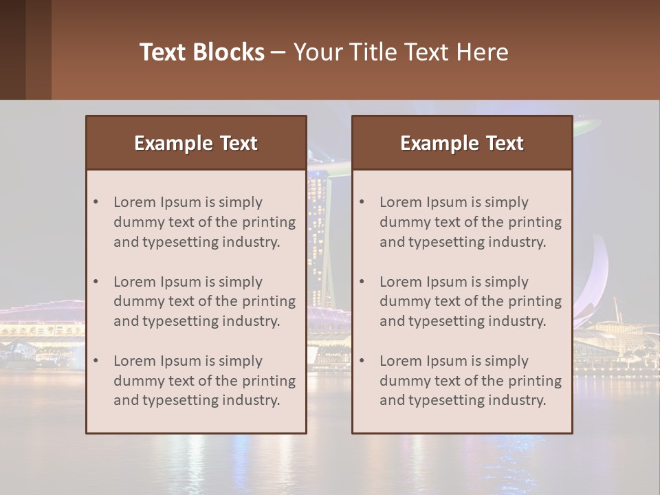 Technology System Equipment PowerPoint Template