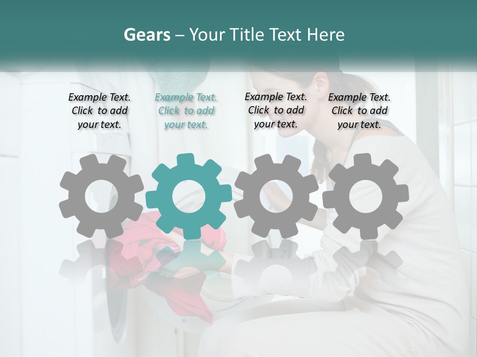 Cool Conditioner System PowerPoint Template