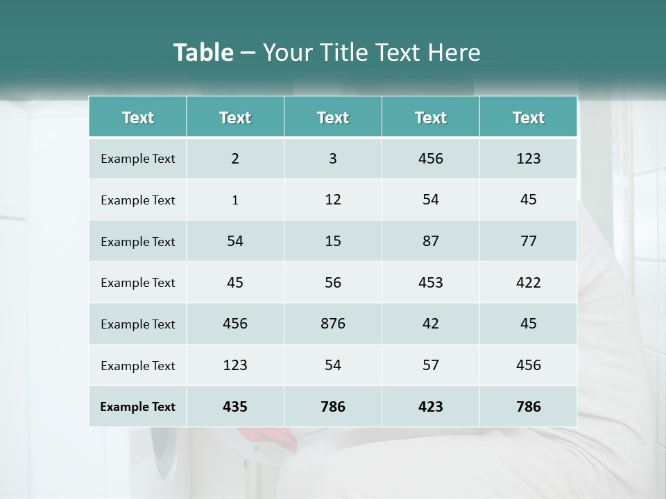 Cool Conditioner System PowerPoint Template