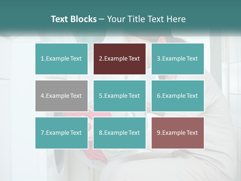 Cool Conditioner System PowerPoint Template