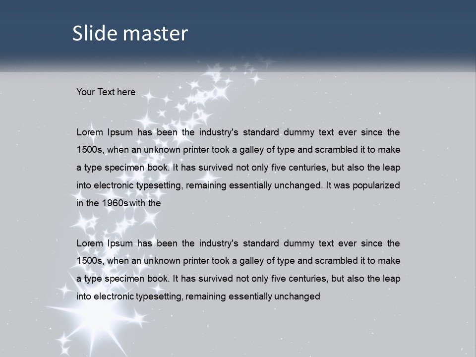 Electricity Industry Energy PowerPoint Template