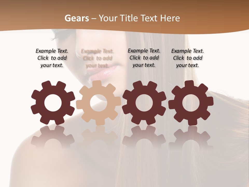 Equipment Technology Cold PowerPoint Template