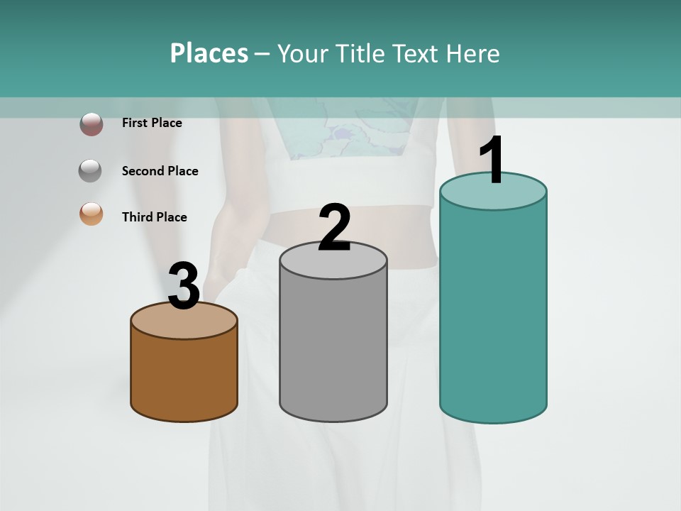 Cool Electricity White PowerPoint Template