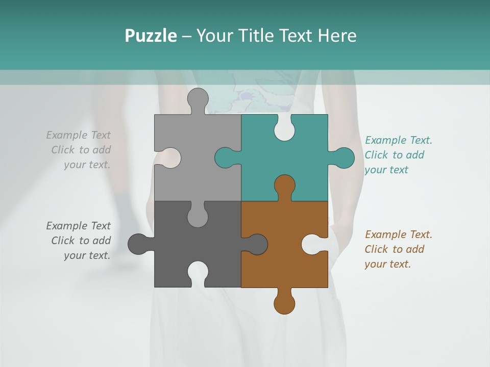 Cool Electricity White PowerPoint Template