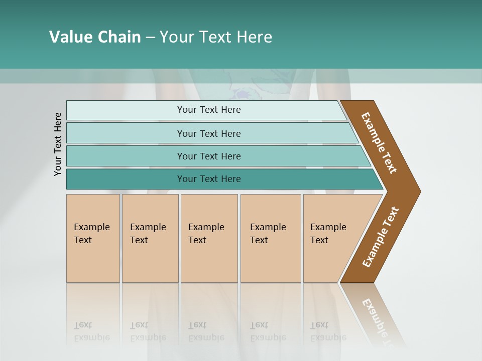 Cool Electricity White PowerPoint Template