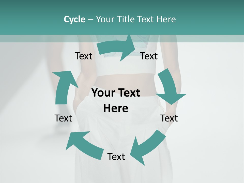 Cool Electricity White PowerPoint Template