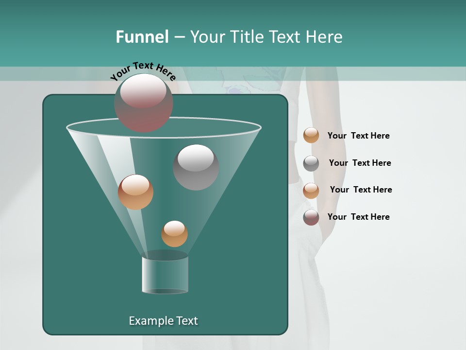 Cool Electricity White PowerPoint Template