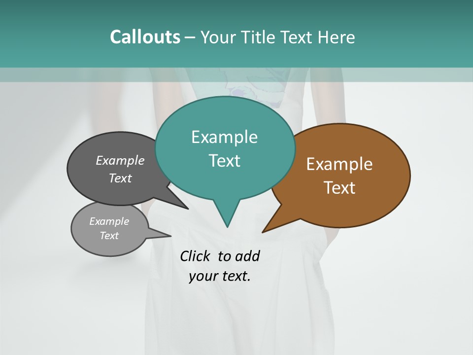 Cool Electricity White PowerPoint Template