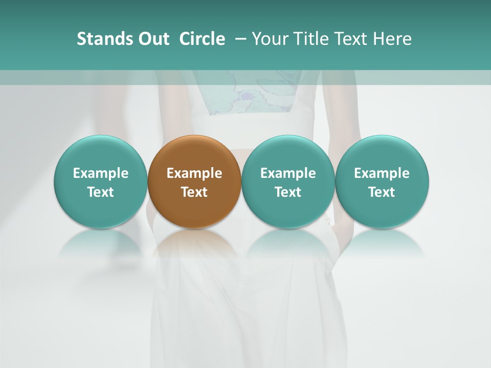 Cool Electricity White PowerPoint Template