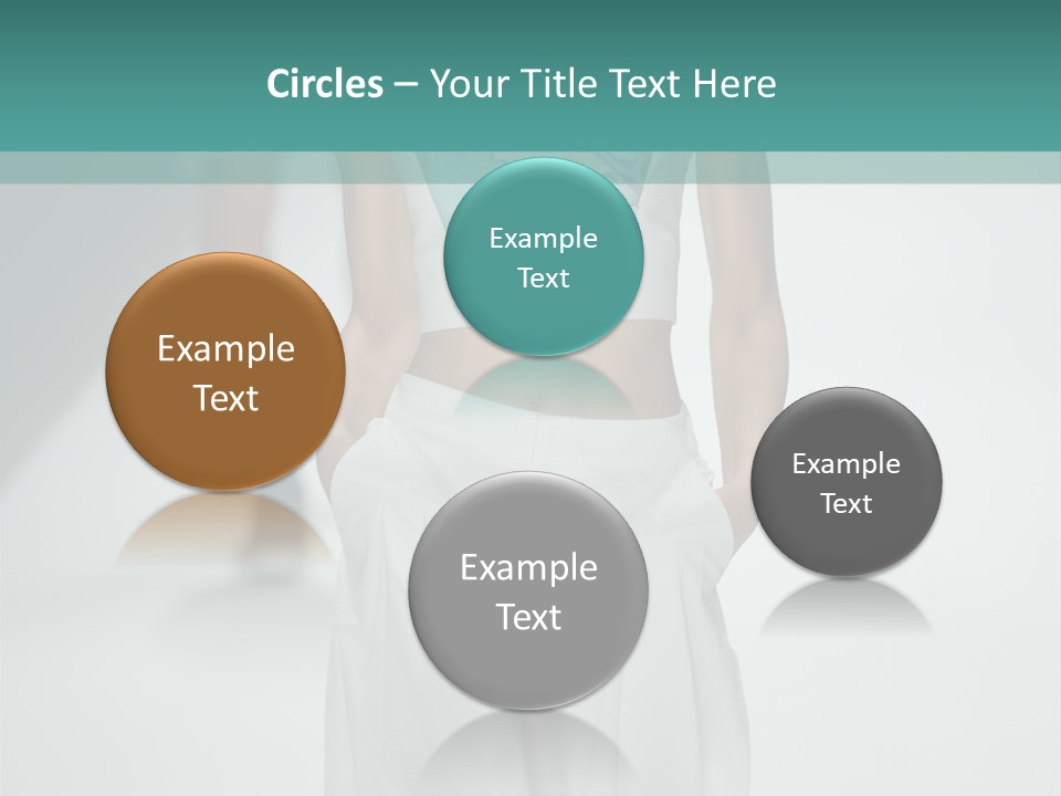 Cool Electricity White PowerPoint Template