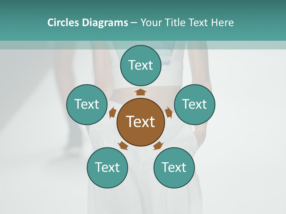 Cool Electricity White PowerPoint Template