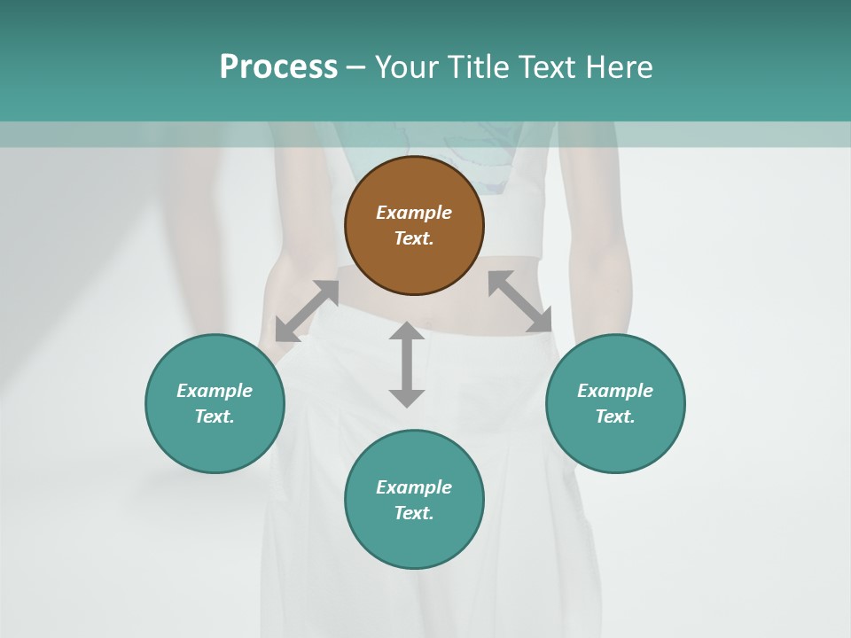 Cool Electricity White PowerPoint Template