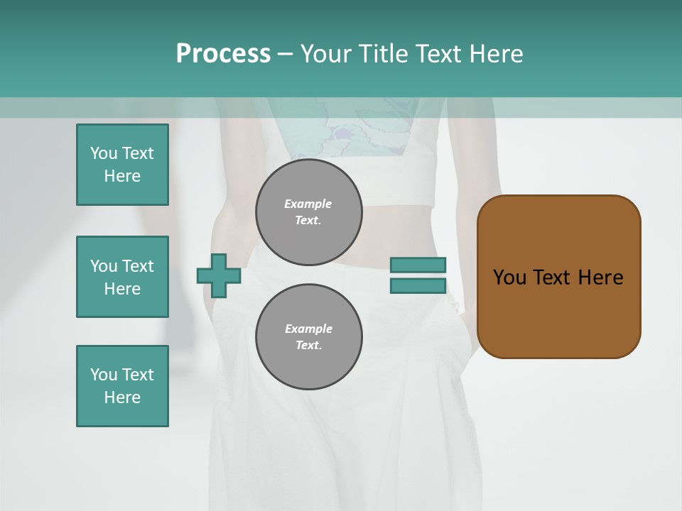 Cool Electricity White PowerPoint Template