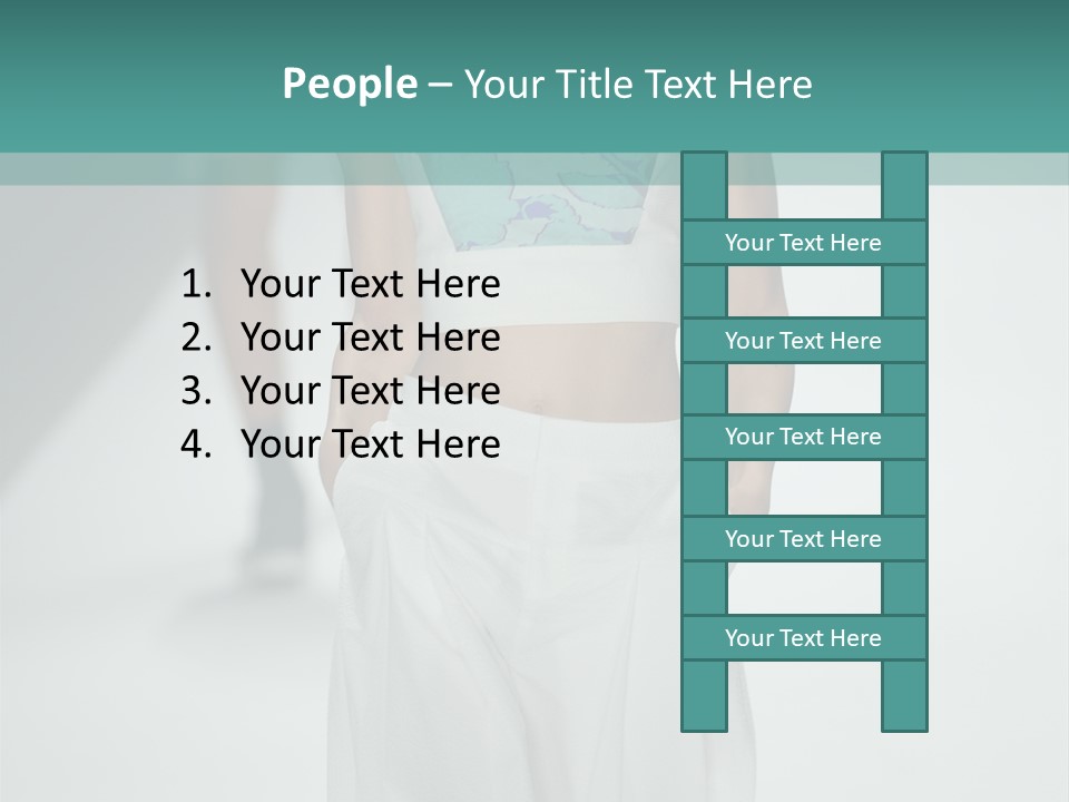 Cool Electricity White PowerPoint Template