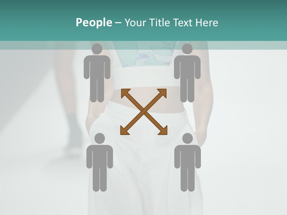 Cool Electricity White PowerPoint Template