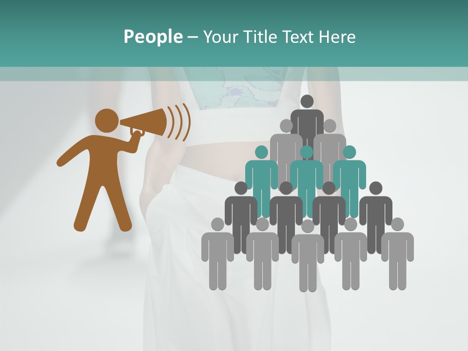 Cool Electricity White PowerPoint Template