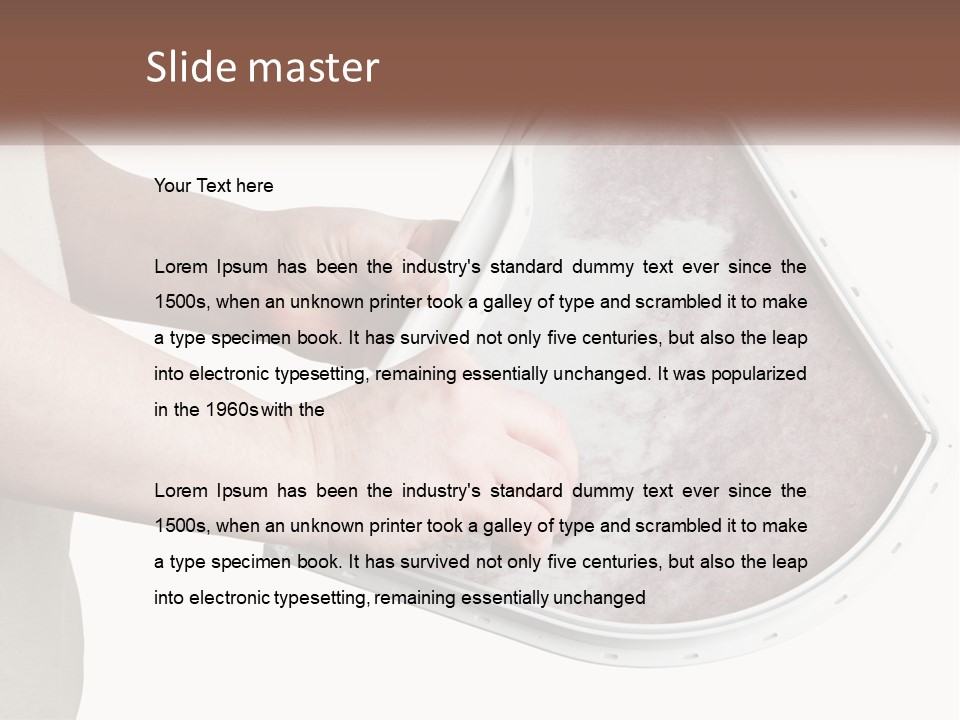 Cold Electric Remote PowerPoint Template