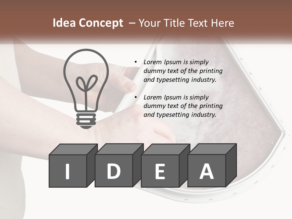 Cold Electric Remote PowerPoint Template