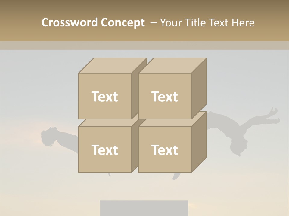 Supply Switch White PowerPoint Template