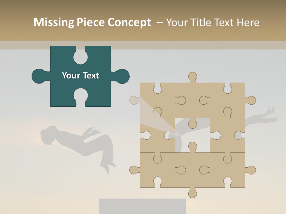 Supply Switch White PowerPoint Template