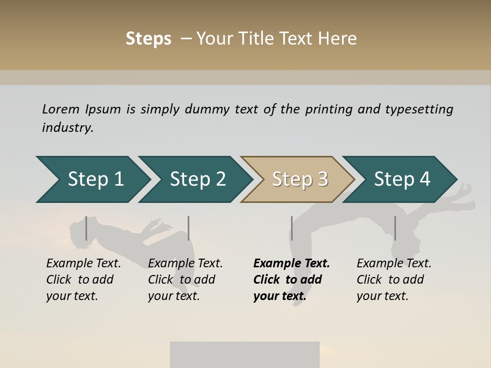 Supply Switch White PowerPoint Template