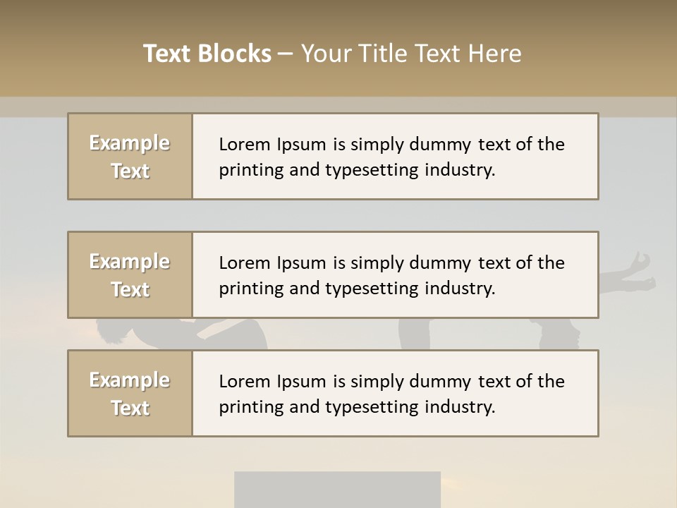 Supply Switch White PowerPoint Template