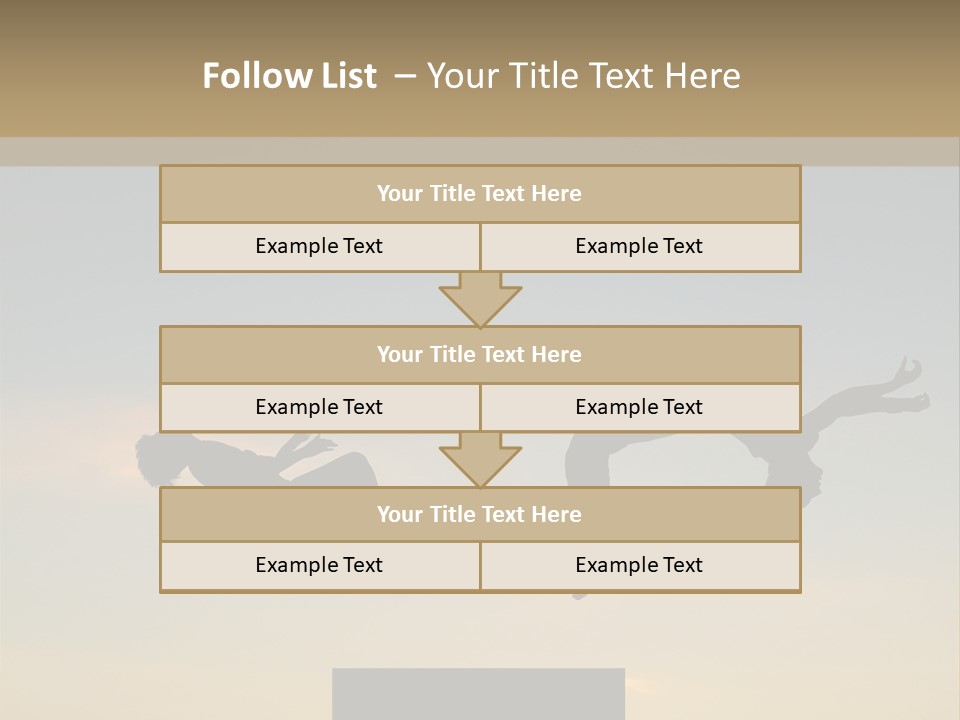 Supply Switch White PowerPoint Template