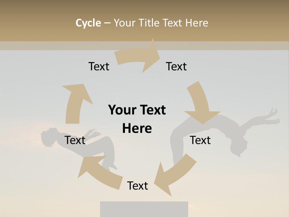 Supply Switch White PowerPoint Template