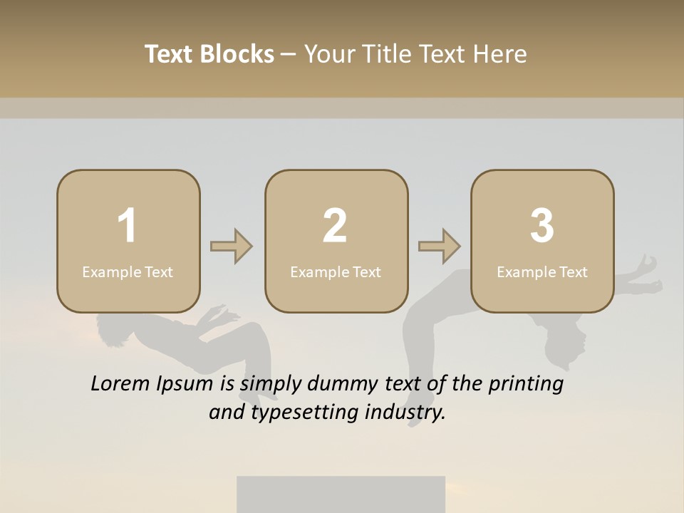 Supply Switch White PowerPoint Template