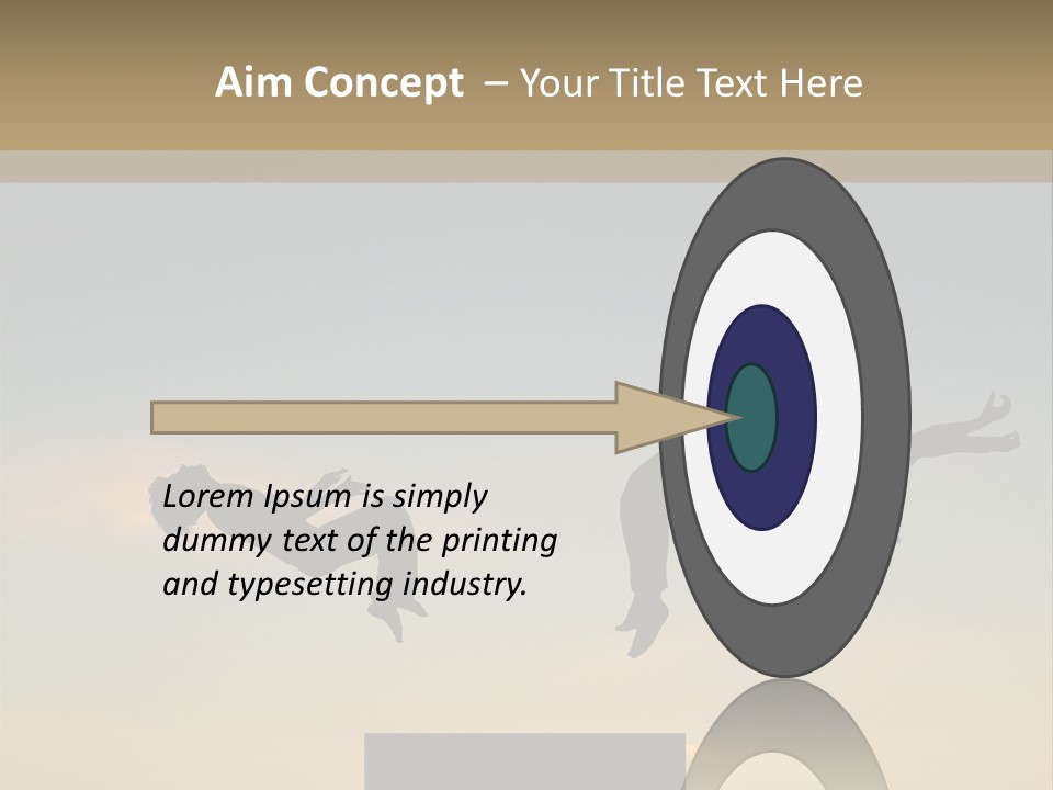 Supply Switch White PowerPoint Template