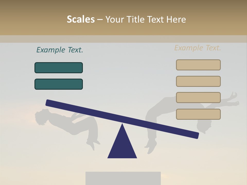 Supply Switch White PowerPoint Template