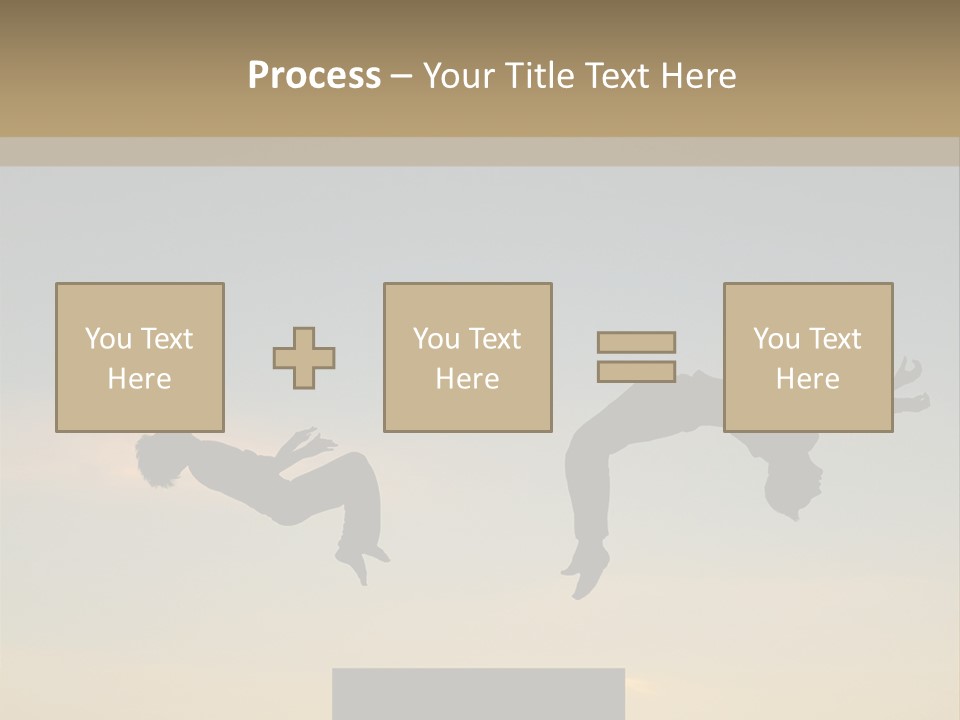 Supply Switch White PowerPoint Template
