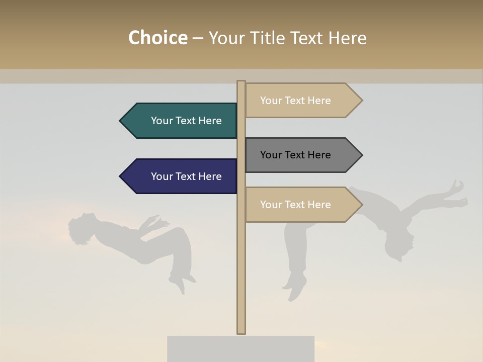 Supply Switch White PowerPoint Template