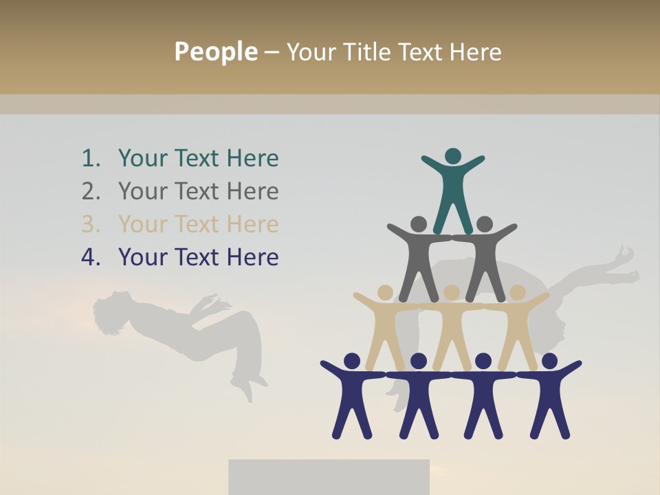 Supply Switch White PowerPoint Template