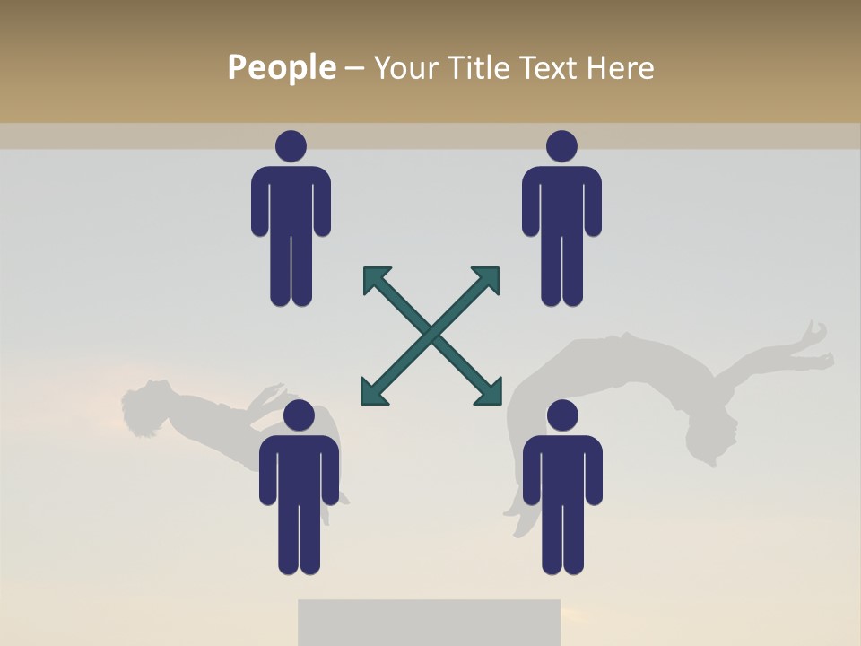 Supply Switch White PowerPoint Template