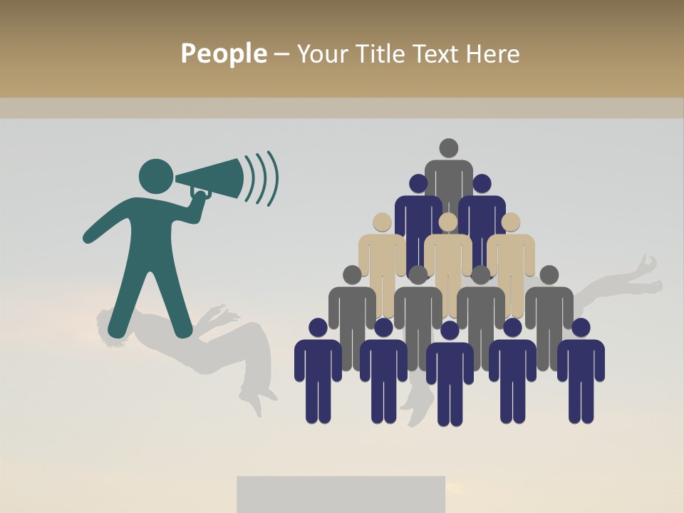 Supply Switch White PowerPoint Template