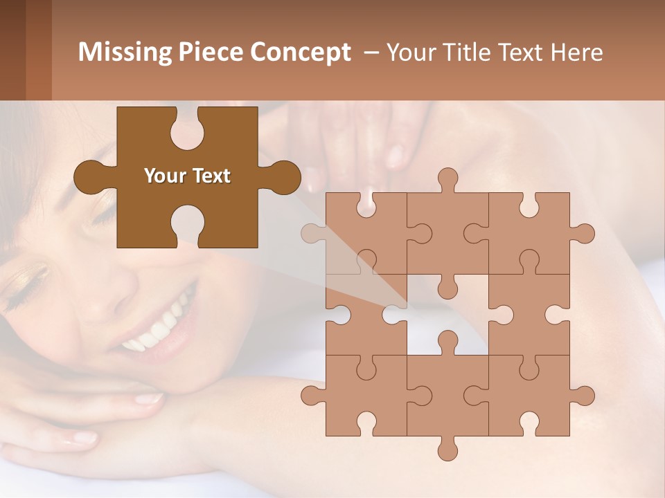 Supply White Cooling PowerPoint Template