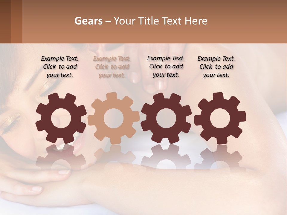 Supply White Cooling PowerPoint Template