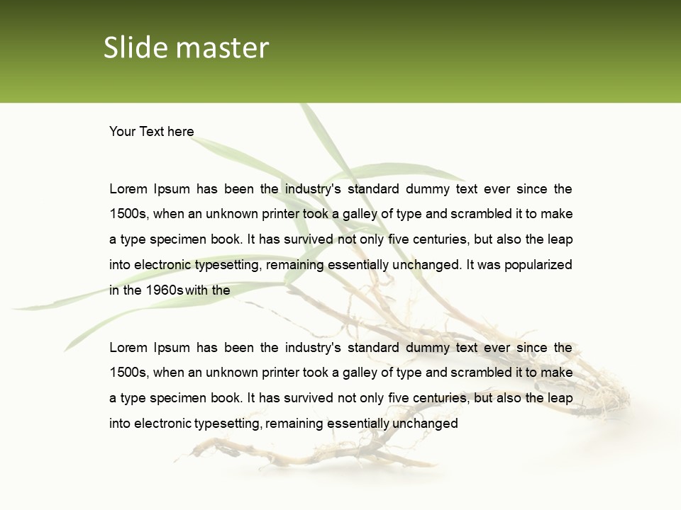 Equipment Air Electric PowerPoint Template