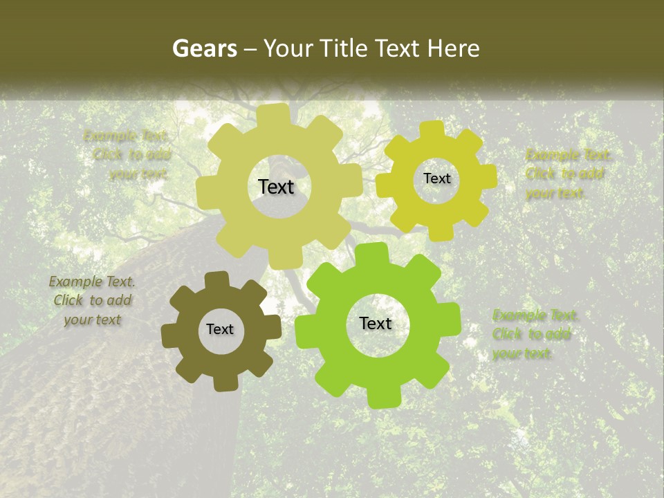 Supply Power Part PowerPoint Template