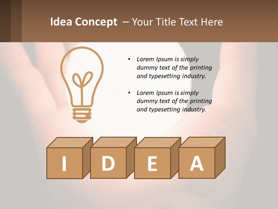 Temperature Home Power PowerPoint Template