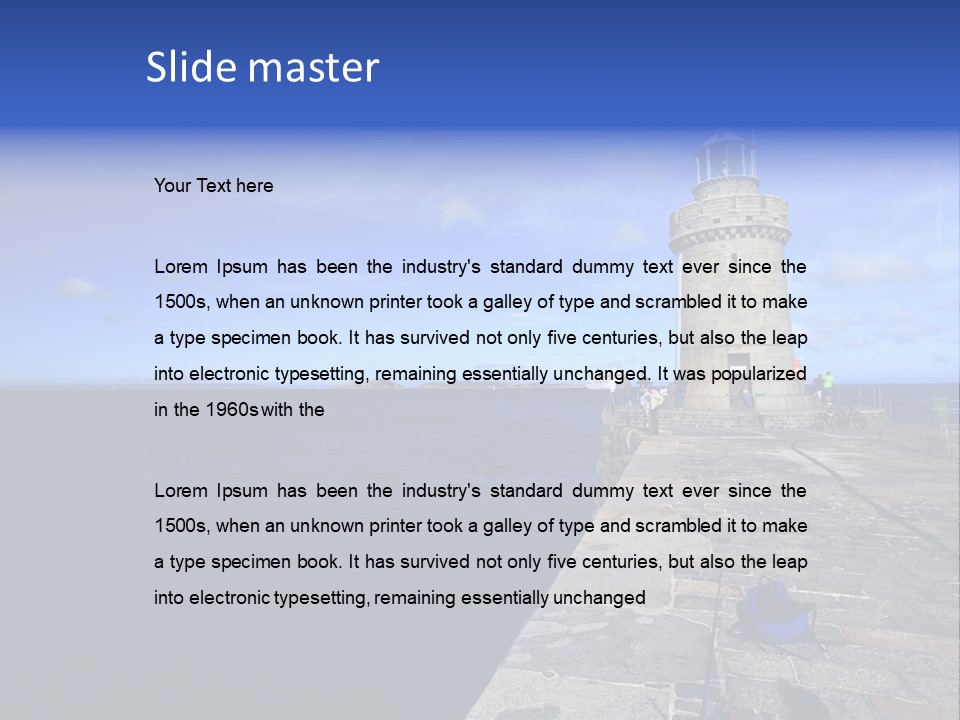 Technology Equipment Cold PowerPoint Template